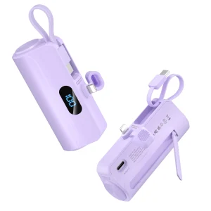 Battery Pack Mini Portable Charger 5000mAh