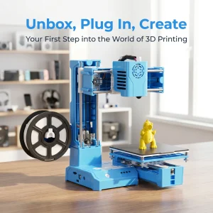 EasyThreed K9 Mini Desktop 3D Printer, Low Noise Single Cantilever Structure