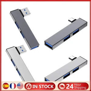 3 in 1 USB Docking Station OTG USB 3.0/Type-C 3.0 To 3 USB