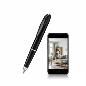 1080P HD Mini Pen Camera 300mAh Rechargeable Portable Video Recorder Wireless WiFi Connection Smart Motion DetectionMultifunctional Recorder Cam